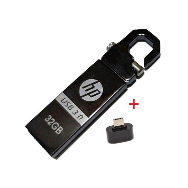 Hp Usb 3.0 Flash Drive With Otg Connector | TechUber.pk
