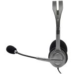 Logitech Stereo Headset H110, Standard Packaging, Silver - Image 2