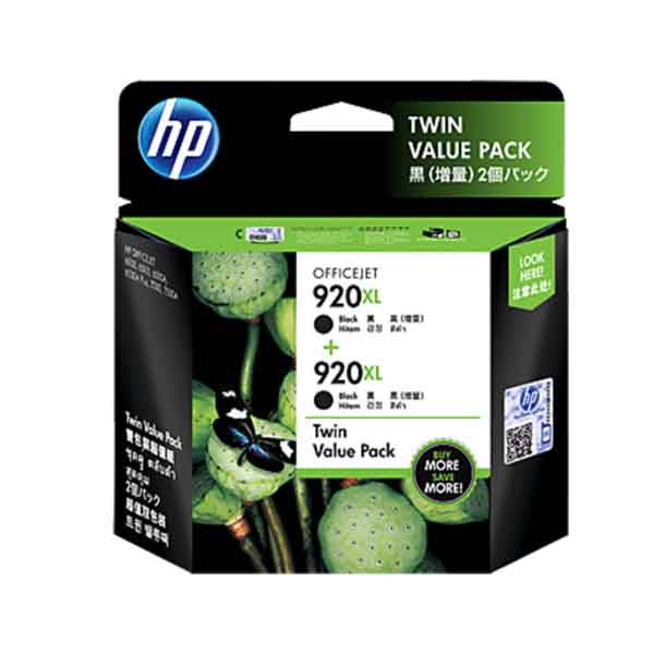 HP Ink E5Y51AA 920XL 2-pack