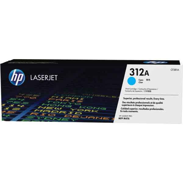 HP Toner CF381A 312A Cyan