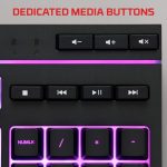 HyperX Alloy HX-KB5ME2-US Core RGB Gaming Keyboard - Image 5