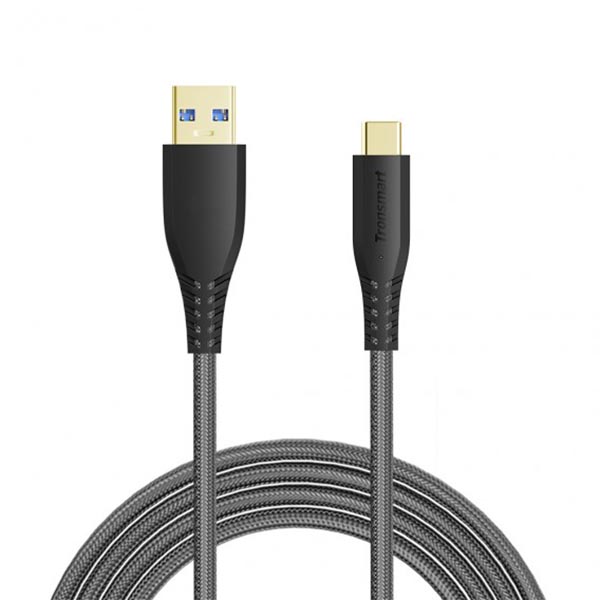 Tronsmart TAC01 3ft USB-C to USB-A 3.0 Fast Charging Cable (1)